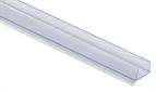Transparent plinth protector 3.05m for 18mm chipboard