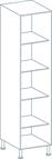 500 x 1970mm Tall Larder Unit Carcass in White (Flat Pack)