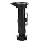 Adjustable kitchen base unit legs - set of four, 100mm with plinth clips