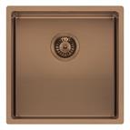 Reginox Miami Copper single bowl integrated sink, 50 x 40