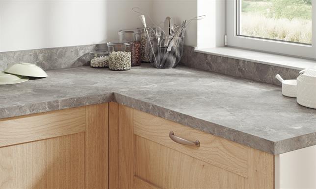 Egger 25mm Square Edged Grey Braganza Granite