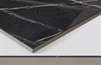 ABS Edging Tape Doppia Black Pietra Grigia Matt - Aluminium 1.3 x 23mm