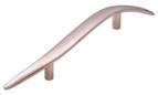 Ameisenbar Shaped 'D' Handle, Matt Nickel, 96mm centres