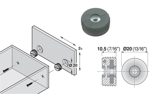 Blum Front Adjuster