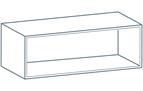 1000mm Bridging EasyCab Kitchen Cabinet in Light Grey 290 X 300