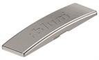 Blum curved 'Blum' cover cap in nickel