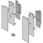 Blum Legrabox 'C' height cross gallery inner drawer front fixing bracket stainle