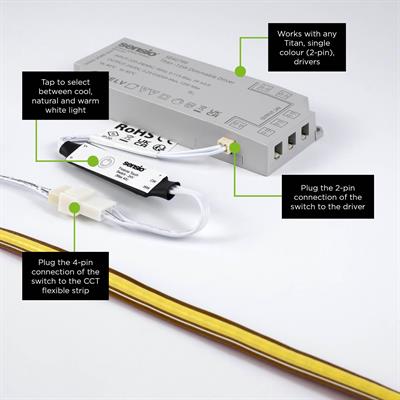 Sensio TrioTone Switch for CCT Products