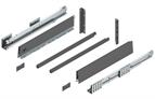 Blum Merivobox E-Height (450mm) Gallery Rail Orion Grey 70kg