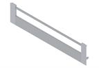 Blum Antaro D height inner drawer front to suit 1000mm unit metallic grey
