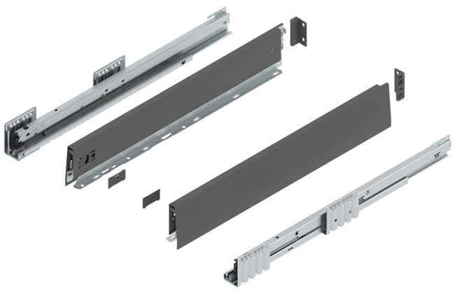 Blum Merivobox M-Height (600mm) Orion Grey 70kg