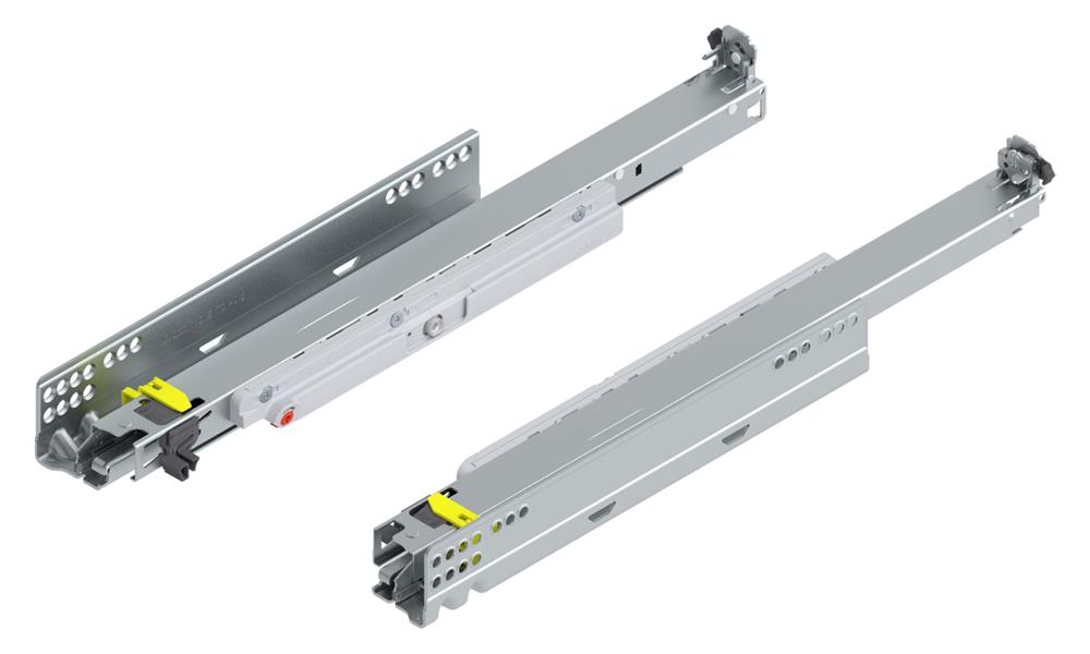 Blum full extension Movento runner with Tip On 40kg 450mm