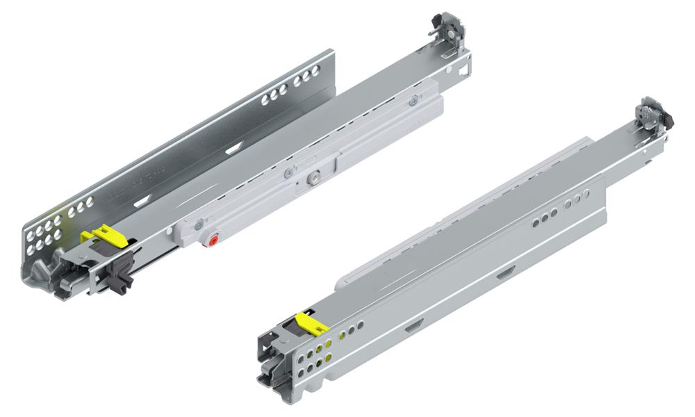 Blum full extension Movento runner with Tip On 40kg 400mm