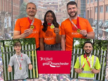 HPP Staff Race for Maggie's Oldham In Great Manchester Run