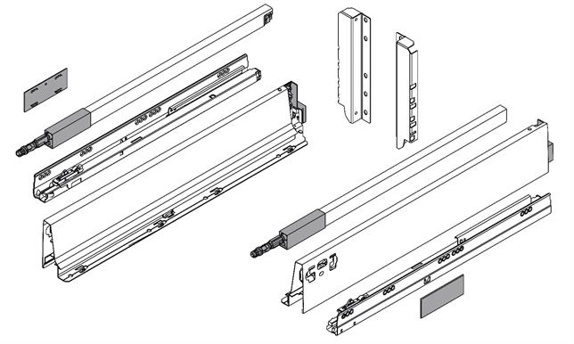 Antaro D-Height with Single Gallery Rail