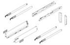 Blum Antaro Tandembox D-Height (450mm) Double Gallery Rail Metallic Grey | 50kg