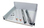 Blum Pre-assembled Antaro box metallic grey 400mm cabinet 203mm height (30Kg)